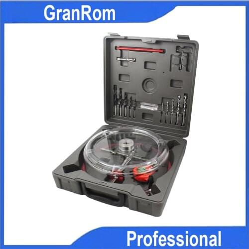 Wood Hole Opener Aircraft Type Adjustable Reamer With Alloy Blade for Spotlight Ceiling DIY Woodworking Hole Opening Tools