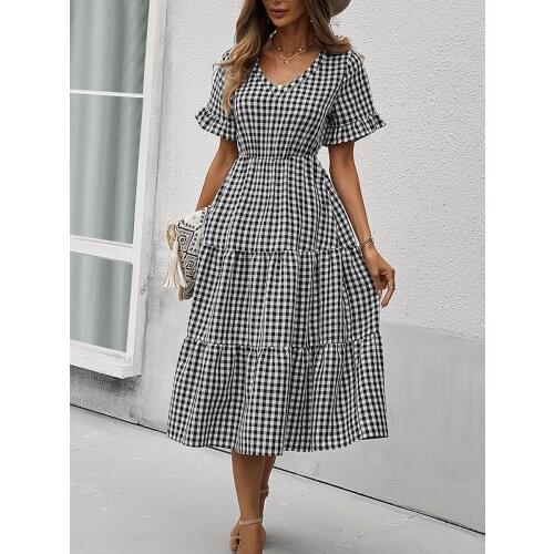 REPHYLLIS Summer Midi Dresses