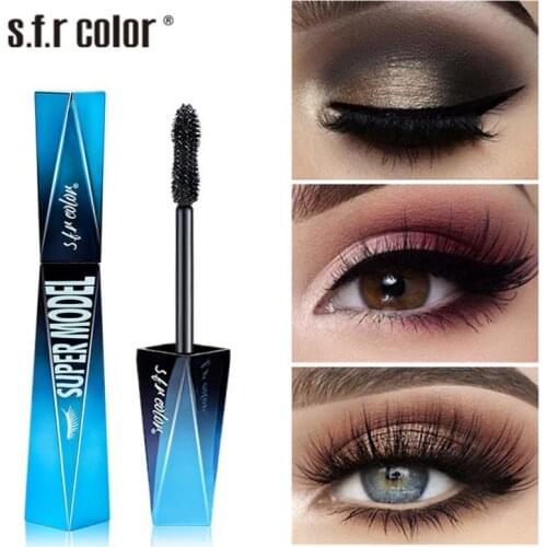 4 Colors Shell Mascara Waterproof Non-smudge Thick Long Eyelash Extension Long-lasting Makeup Not Easy To Lose Make Up TSLM1