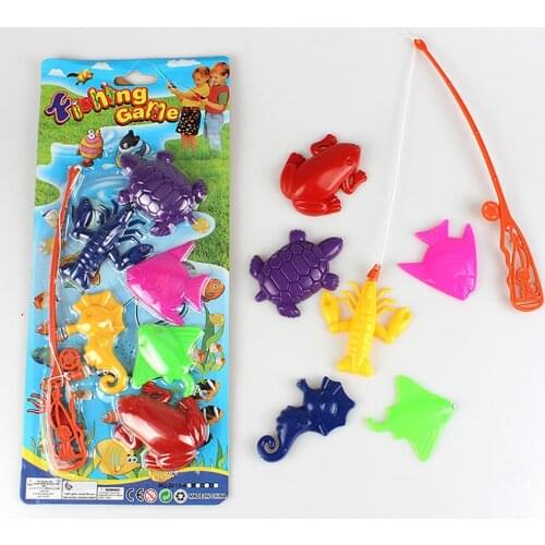 Funny Children Magnetic Fishing Tool Set Kid Parent-Child Interaction Puzzle Toy