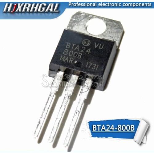 1PCS BTA24-800B TO-220 BTA24-800 TO220 BTA24 24-800B
