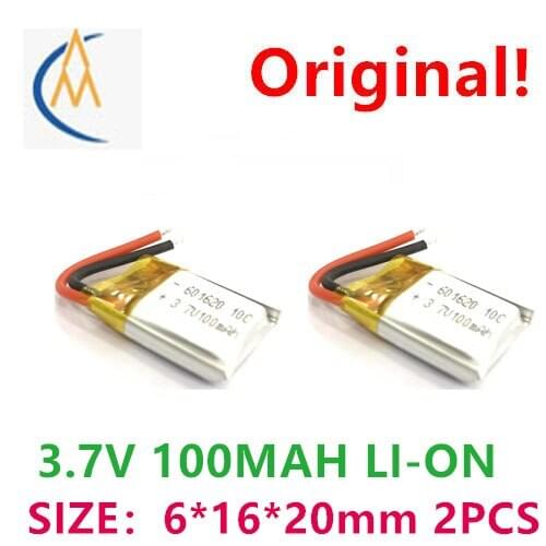 2PCS Pure cobalt 651620 651520 3.7V 10C 15C 100mah high rate battery 701520 601520 audio with charge discharge protection