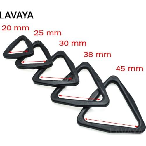 2pcs Triangle Buckle Plastic Slider Adjust Buckle for Backpack Straps Triangle Belt Buckle Webbing 20mm 25mm 30mm 38mm 45mm