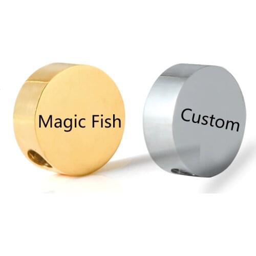 Charm Spacer Beads for Jewelry Making Supplies Diy Bracelets Stainless Steel Gold Accessories Beads Wholesale Lots Bulk 5pcs