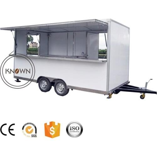 Australia standard mobile food trailer food van trailer bakery food cart trailer for sale