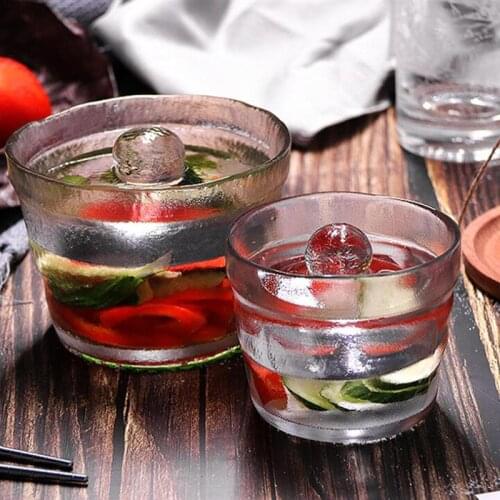 Thicken Transparent Glass Pickle Jar Korea Pickled Bottle Cabbage Storage Kimchi Pot Container Household Storage Jars