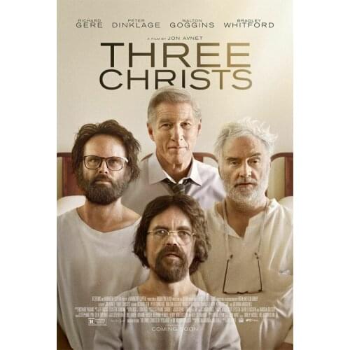 D0608 Three Christs Movie Silk Fabric Poster Art Decor Indoor Painting Gift