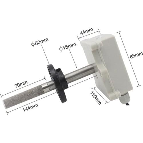 Oil smoke monitoring sensor oil smoke online monitoring transmitter VOCS detector 485modbus Lampblack detection oil-fume sensor