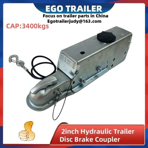 EgoTrailer 3400kgs 2inch ball Model Hydraulic Trailer Disc Brake Surge Coupler Actuator