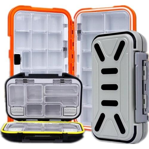 Finefish Design Fishing Tackle Boxes Double Layer Compartments Lure Fishing Box Fly Fishing Tackle Boxes Accessories