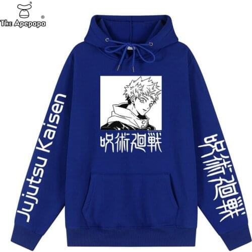 2021 Hot Anime Jujutsu Kaisen Hoodies Men/women Fashion Hip Hop High Quality Hoodies and Sweatshirt