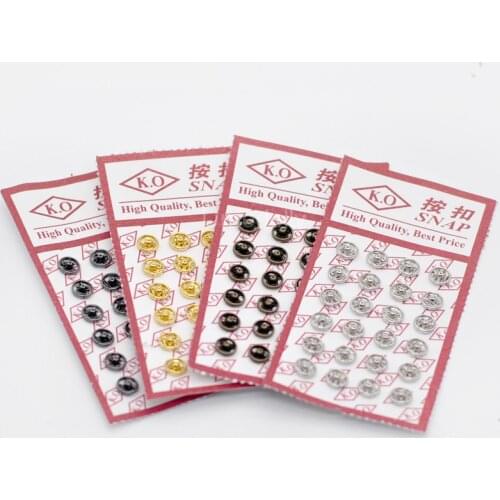 Mini Button Buckle DIY Doll Clothes Metal Buckle Invisible Snap for Blyth, Barbi, 1/6 BJD Doll Clothing Sewing Accessories