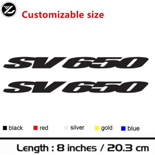 Motorcycle model sticker body sticker helmet personality pegatinas moto gp sticker for suzuki stickers a pair SV650 SV 650