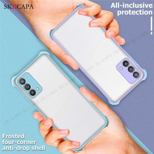 Candy Color Airbag Shockproof Phone Case For Oneplus Nord CE N10 5G N100 Matte Translucent Soft Cover For One Plus 9 Pro 8T 9R