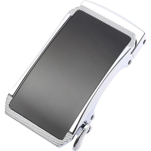 Mens Belt Head Belt Buckle Leisure Belt Head Business Accessories Automatic Buckle Width black 3.5CM luxury fashion LY136-21972