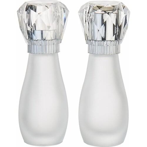 2pc10ml Glass Essential Oil Leakproof Roller Ball Bottle Travel High-end Mini Refillable Perfume Bottle Empty Cosmetic Container