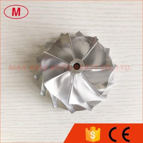 T04R 451470-0001 66.30/84.00mm 7+7 blades Turbocharger turbo milling/aluminum 2618/billet compressor wheel for Racing 66.5/84
