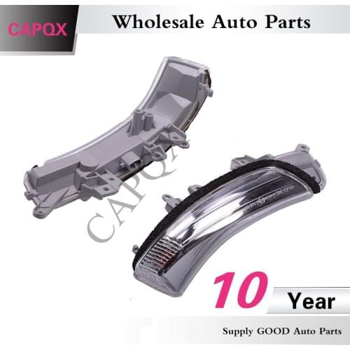 CAPQX 2PCS Outside Mirror LED Turn Signal light Repeater Lamp indicator Blink light For Scion IQ PRIUS WISH RACTIS VERSO-S