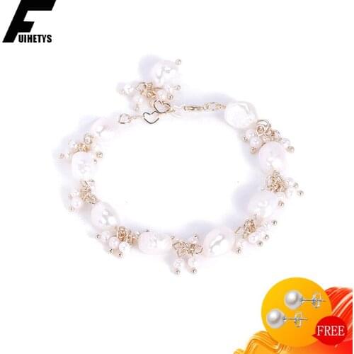 BaliJelry Retro Bracelet Natural Freshwater Pearl Gemstone Silver Jewelry Accessories Bracelets for Women Wedding Party Gift