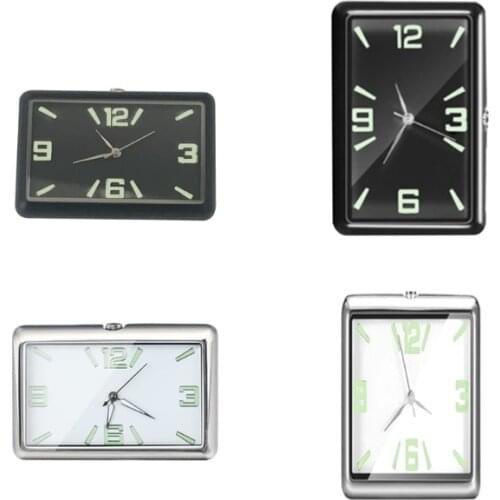 1 Piece 2 Colors 4 Styles High Quality Auto Fashion Watch Automobile Quartz Clock Watch Car Decoration Ornaments Vehicle