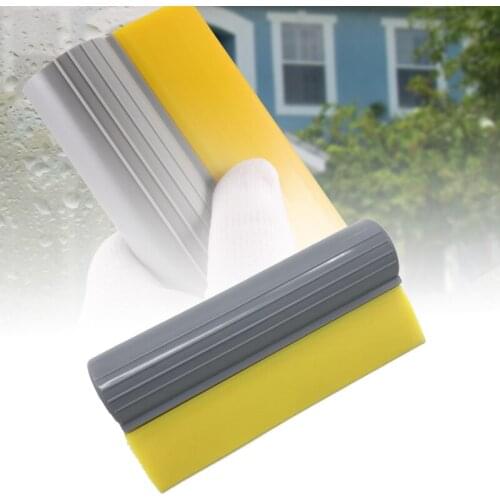 14CM Window Glass Water Wiper Blade Ice Scraper Silicone Tube Squeegee Windshield Car Cleaner Household Auto foil Cleaning Tool