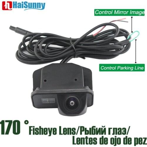 HD 170 Degree Pixel 1280*720 Car Rear view Camera Fisheye Lens No Guiding Line Night Vision For Toyota Corolla 2008- 2012 2013