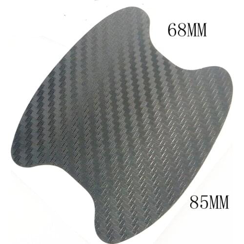 4pcs car carbon fiber handle protective film universal sticker for Nissan Teana X-Trail Qashqai Livina Sylphy Tiida Sunny March