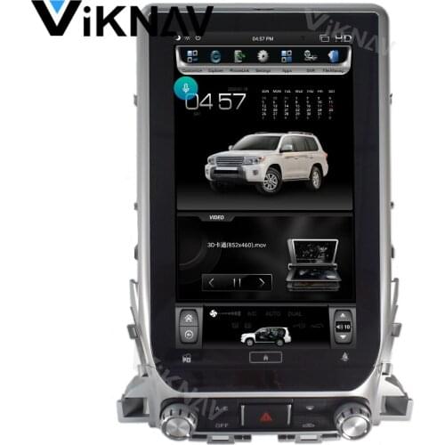 Car GPS navi Multimedia Player For TOYOTA Land Cruiser 2018 2din android radio MP3 player head unit