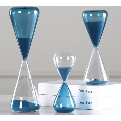 60Minute Glass Hourglass Sand Timer Sandglass Clock Home Decor Birthday Day Gift Ampulheta Reloj De Arena Craft Ornaments