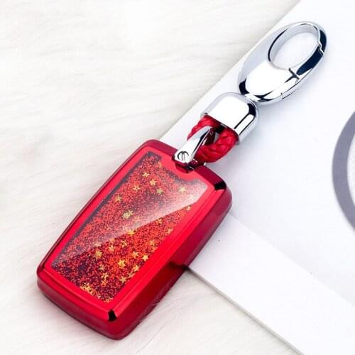 For Land Rover LR4 LR2 Range Rover Discovery 5 Sport Evoque 2018 2019 Accessorie Beautiful Quicksand Soft TPU Car Key Case Cover