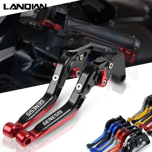 Motorcycl Adjustable Extendable Foldable Brake Clutch Levers For Yamaha FZ700 GENESIS 19887 FZR 750R 1000 GENESIS 1987 1988