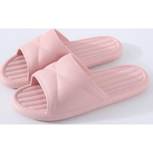 Home slippers indoor non-slip bathroom men and women bath home soft-soled slippers shoes man house slippers mens shoes