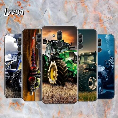 Cool tractor Car For Huawei Mate 40 30 20 20X 10 RS P Smart 2021 2020 Z S Pro Plus Lite 2019 Phone Case Shell