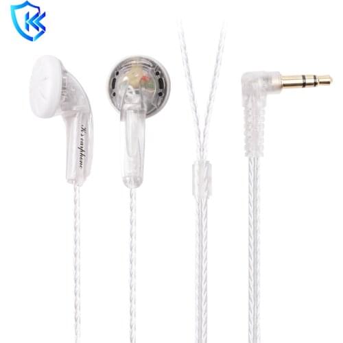 Ksearphone Nameless HIFI In Ear Earphone Monitor 15.4mm Dynamic Driver Unit 3.5mm Earbud Bass Music DJ Headset VIDO/ME80/B40/EB2