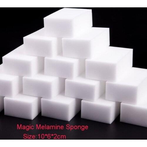 10/20pc Sponge Eraser Kitchen Duster Wipes Home Clean Accessory Microfiber Dish Cleaning Melamine Sponge Nano Wholesale 10*6*2cm