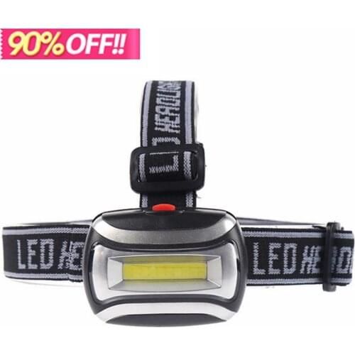C90 Fishing Light Mini COB LED Headlamp Torch 4 Modes Waterproof Headlight Head Flashlight Lanterna For Outdoor Camping Night