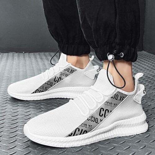Off-Bound Men Sport Shoes Knit Tennis Running Shoes Breathable Casual Sneakers Designed Male Light Trainers Men Walking Shoes 46