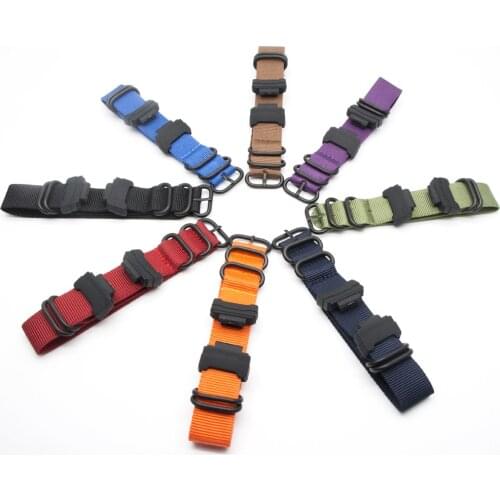 New 100% Original for NATO Zulu Premium Nylon Watchband Adapters For Casio G-shock Series Watch Strap Replace Band 22MM Size