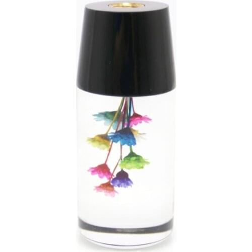 2021 New Gear Stick Shift Shifter Knob Lever Cover Real Flowers Car Manual Transmission