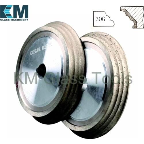 Free Shipping!3OG 150x22x10/12/15/19mm Peripheral Daimond wheel,For Shape Glass Edging Machine