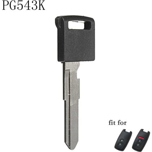 PG543K Remote Key Keyless Entry Uncut Key Blank Blade Insert for SUZUKI Grand Vitara SX4 2006-2012 Swift 11-13 XL-7 2009