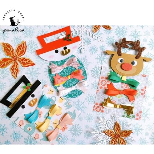 Panalisacraft Christmas Topper Metal Cutting Dies Stencils for DIY Scrapbooking/photo album Decorative Embossing DIY Paper Cards