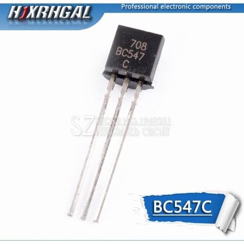 1PCS BC547C TO-92 BC547 TO92 547C triode transistor
