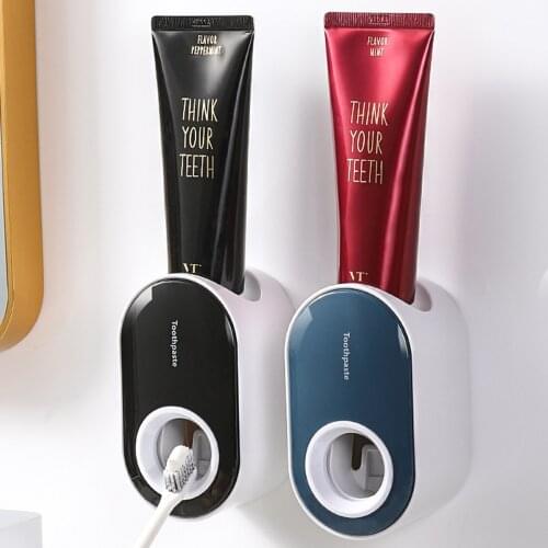 Convenient Automatic Toothpaste Squeezer Lazy Squeeze Toothpaste Holder, Punch-free Toothpaste Holder For Adults And Children