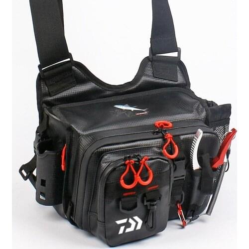 Outdoor Sport Waterproof Multifunctional Fishing Bag Men Hiking Climbing Camping Crossbody Multi-Purpose Shoulder Bags