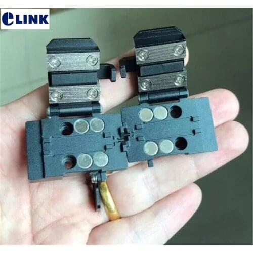 Free shipping Fixture fiber holder 3 in 1 for FSM-50S fiber optic fusion splicer Shealth Clamps ftth tool drop cable