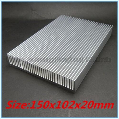 High power) 150x102x20mm Aluminum HeatSink heat sink radiator for LED chip cooling