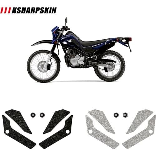 Motorcycle tank grip fuel tank traction pad side knee grip protector KSHARPSKIN for YAMAHA 08-18 XT-250 08-18 XT 250 SEROW