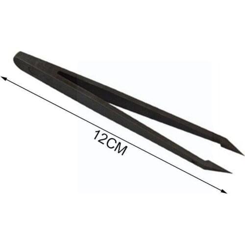 Beauty Mirror Polished Grafting Anti Static Eyelash Clip Tweezers Tweezer Eyebrow Plastic Nail Tools Tool Brow G5H4
