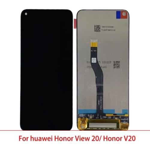 AAA Quality LCD for Huawei Honor View 20/Honor V20 LCD Display Screen Touch Digitizer Assembly LCD Display 10 Touch Repair Parts